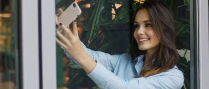 Круте селфі на телефон