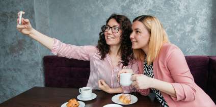 Крутое селфи на телефон