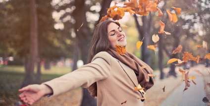 Идеи для фото осенью