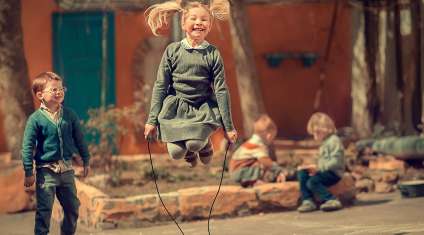 Левітація на фото