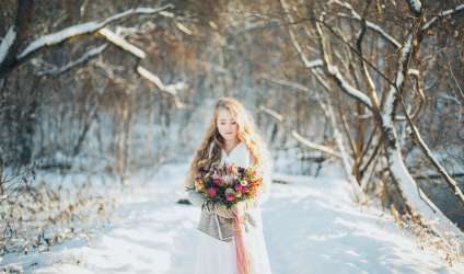 Зимнее фото в парке