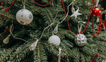 Фото новогодних украшений