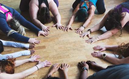 Фотосессия в спортивном зале - фото