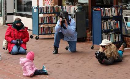 We are taking photos step by step