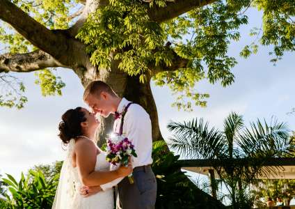 Outdoor wedding