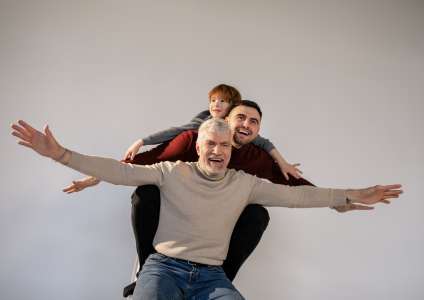 3 покоління на фото