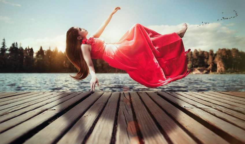 Знімаємо левітацію.